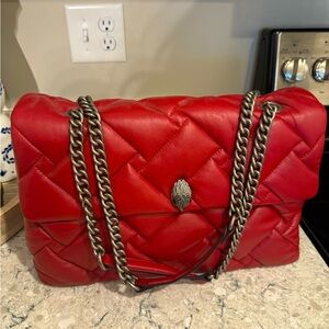 Brand new. Never carried red Kurt Geiger beautiful bag!